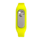 WR-06 Wearable Wristband 8GB Digital Voice Recorder Wrist Watch, One Button Long Time Recording(Yellow)