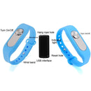 WR-06 Wearable Wristband 16GB Digital Voice Recorder Wrist Watch, One Button Long Time Recording(Blue)