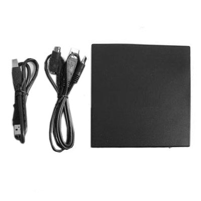USB Slim Portable Optical Driver (DVD-RW)(Black)