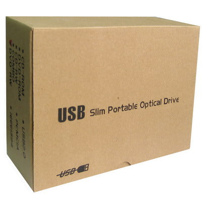 USB Slim Portable Optical Driver (DVD-RW)(Black)