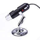1.3 Mega pixels 200x USB digital microscope with 8 LED White light(Black)