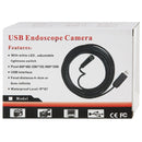 Waterproof USB Endoscope Inspection Camera with 6 LED, Length: 15m, Lens Diameter: 9mm(Black)
