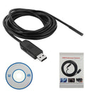 Waterproof USB Endoscope Inspection Camera with 6 LED for Parts of OTG Function Android Mobile Phone, Length: 2m, Lens Diameter: 5.5mm