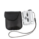 Pocket 30X-60X Microscope with 2-LED Lights / Money Detector Light