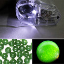 20X - 40X Magnification Zoom Lens Pocket Microscope with LED Light(Silver)