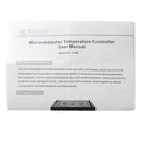 RC-210M Digital LCD Temperature Controller Thermocouple Thermostat Regulator with Sensor Termometer, Temperature Range: -40 to 110 Degrees Celsius