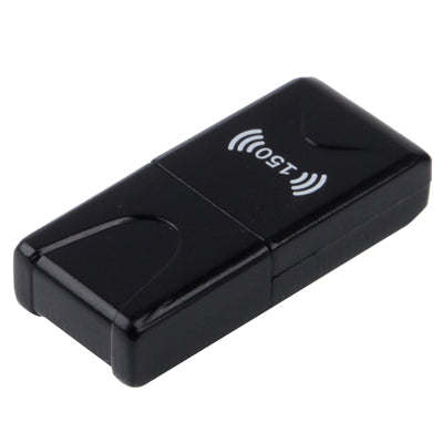 150Mbps Wireless 802.11N USB Network Nano Card Adapter(Black)