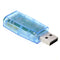 USB DSP 5.1 External Sound Card Adapter Mono Channel (Color random delivery)