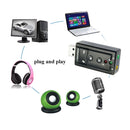 External USB 2.0 7.1 Channel 3D Virtual Audio Sound Card Adapter(Black)