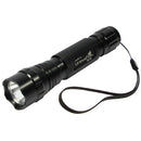 Uranus Fire 501B Portable Flashlight, 1 LED, White Light, with Hand Strap(Black)