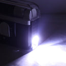 Handheld Blacklight UV Lamp & LED Flashlight, Verify Hidden Security Features On banknotes and Passport(Black)