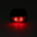 4 Flash Mode Available Solar Energy Rechargeable Bicycle Tail Light with 2 Red LED