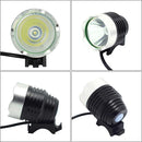 CREE T6 LED 900 Lumens Super Bright Bike Lights / Mountain Bike Lights / Highway Lights(Silver)