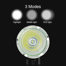 CREE T6 LED 900 Lumens Super Bright Bike Lights / Mountain Bike Lights / Highway Lights(Silver)