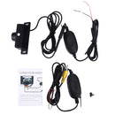 2.4G Wireless DVD Car Rear View Night Vision Reversing Backup Camera with 7 LED , Wide viewing angle: 120Â°(WX320EBS)(Black)