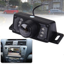 2.4G Wireless GPS Car Rear View Night Vision Reversing Backup Camera with 7 LED , Wide viewing angle: 120Â°(WX320EBS)(Black)