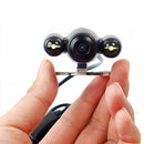 2.4G Wireless GPS Night Vision Car Rear View Backup Camera with 2 LED, Wide viewing angle: 120Â° (WX808EBS)(Black)