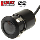 2.4G DVD Wireless Car Rearview Reversing Parking Backup Color Camera, Wide viewing angle: 120 Degrees (WX2537BS)(Black)