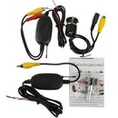 2.4G DVD Wireless Car Rearview Reversing Parking Backup Color Camera, Wide viewing angle: 120 Degrees (WX2537BS)(Black)