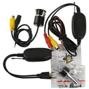 2.4G GPS Wireless Car Rearview Reversing Parking Backup Color Camera, Wide viewing angle: 120 Degrees(WX2537BS)(Black)