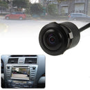 2.4G DVD Wireless Car Rearview Reversing Parking Backup Color Camera, Wide viewing angle: 120 Degrees(WX1637BS)(Black)