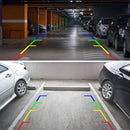 7 LED IR Infrared Waterproof Night Vision Rear View Camera for Car GPS, Wide viewing angle: 170 degree (DM320P)(Black)
