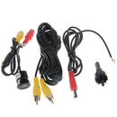 Waterproof Wired Punch DVD Rear View Camera With Scaleplate , Support Installed in Car DVD Navigator or Car Monitor , Wide Viewing Angle: 170 degree (WD004)(Black)