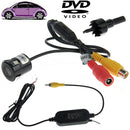 Waterproof Wireless Transmitting Receiving Punch DVD Rear View Camera , With Scaleplate , Support Installed in Car DVD Navigator or Car Monitor , Wide Viewing Angle: 170 degree (WX004)(Black)