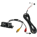 7 LED IR Infrared Waterproof Night Vision Wired Short Lens DVD Rear View, With Scaleplate , Support Installed in Car DVD Navigator or Car Monitor , Wide Viewing Angle: 140 degree (YX002)(Black)