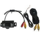7 LED IR Infrared Waterproof Night Vision Wired Short Lens DVD Rear View, With Scaleplate , Support Installed in Car DVD Navigator or Car Monitor , Wide Viewing Angle: 140 degree (YX002)(Black)