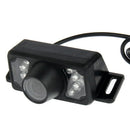7 LED IR Infrared Waterproof Night Vision Wireless Short Lens DVD Rear View With Scaleplate , Support Installed in Car DVD Navigator , Wide Viewing Angle: 140 degree (WX002)(Black)