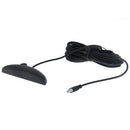 3-color LED / LCD / Display Car Parking Sensor System with Self-test Function & Four Sensors, Detecting Distance: 0-2.5m(Black)