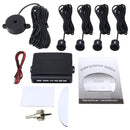 Auto Electromagnetic Back-Up Parking 4 x Sensors, Detecting Distance: 0.3-3m(Black)