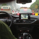 4.3 inch Folding Car Rearview LCD Monitor, 2 Channels AV Input(Black)