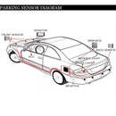 3.5 inch Folding Car Rearview LCD Monitor, 2 Channels AV Input