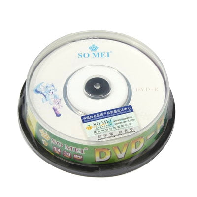 8cm Blank Mini DVD-R, 1.4GB/30mins, 10 pcs in one packaging,the price is for 10 pcs(White)