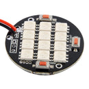 Changing Color 12 LED Multi Axis Night Lights for RC Aircraft with Mucilage Glue and Connecting Sensor FPV