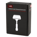 5.8GHz Right Angle SMA Male Gain Antenna for FPV Aerial Photo RC Airplane