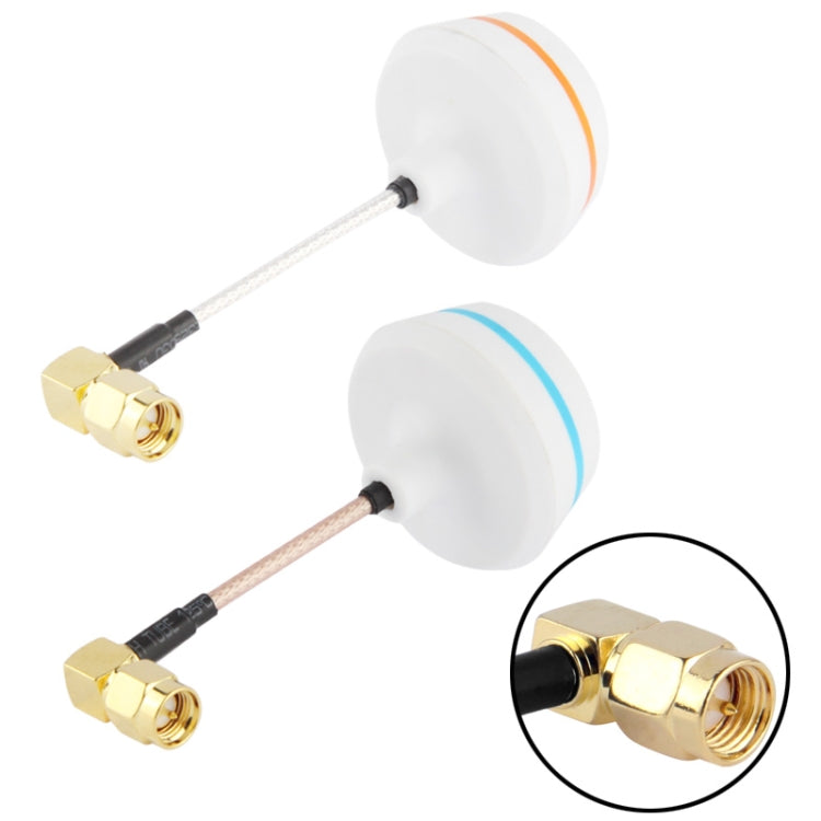 5.8GHz Right Angle SMA Male Gain Antenna for FPV Aerial Photo RC Airplane