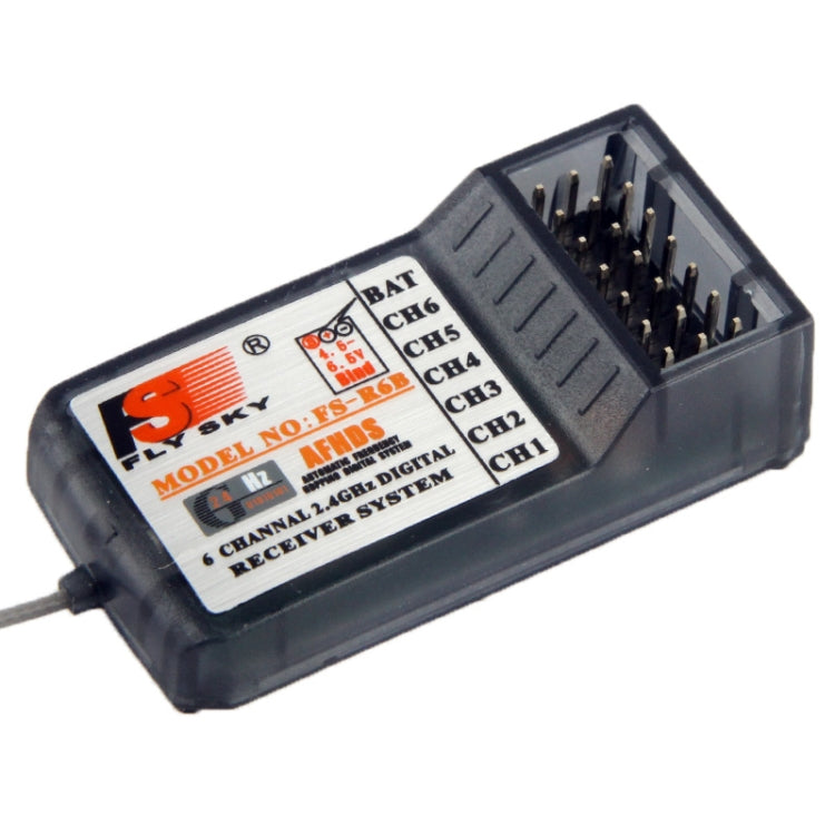6CH 2.4GHz Digital Receiver System for RC Transmitter FS-CT6B / FS-TH9X (FS-R6B)