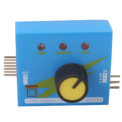 3-Mode CCPM Servo/ESC Consistency Master Checker for R/C Helicopter