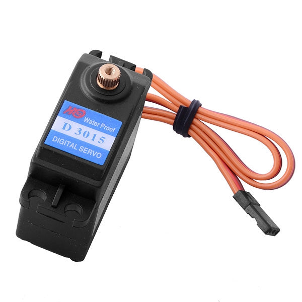 HDKJ D3015 Servo Digital High Precision Metal Gear High Torque Wide-angle Waterproof Wingless Robot Servo