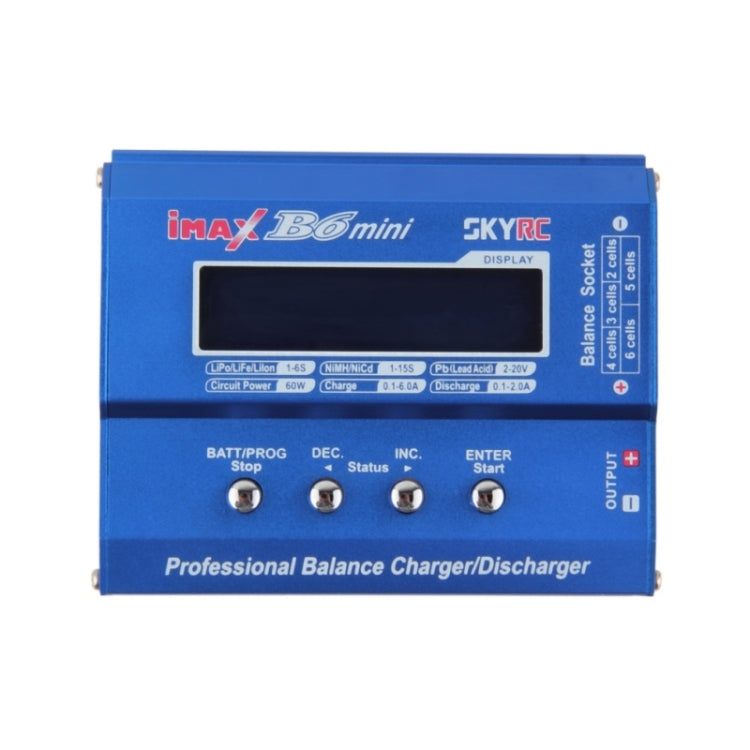 SKYRC iMAX B6 Mini Professional Balance Charger / Discharger for RC Battery Charging(Blue)