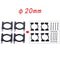 20mm Pipe Clamp HJ-1100P Carbon Fiber Retractable Landing Gear Skid Set for DJI S800 / S800 EVO Multicopters