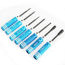 7 in 1 RC Tool Screwdriver for Trex 450 (Blue)