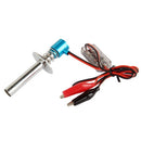 Upgraded Electronic Glow Plug Starter Igniter for Nitro R/C Car Boat Helicopt(Blue)