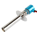 Upgraded Electronic Glow Plug Starter Igniter for Nitro R/C Car Boat Helicopt(Blue)