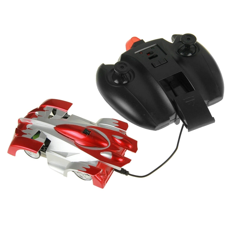 Superior Cool Infrared Control Toy Car Remote Control RC Wall Climber Car Climbing Stunt Car(Red)