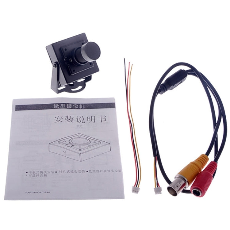Mini HD 700TVL 1/3 inch 3.6mm Lens CCTV Security FPV Color Camera, NTSC System