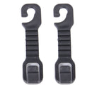 20 PCS Cleverly Plastic Pothook for Car Seat Headrest Backrest(Black)
